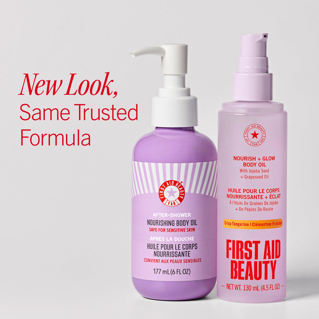 Nourish + Glow Body Oil with Jojoba Seed + Grapeseed Oil