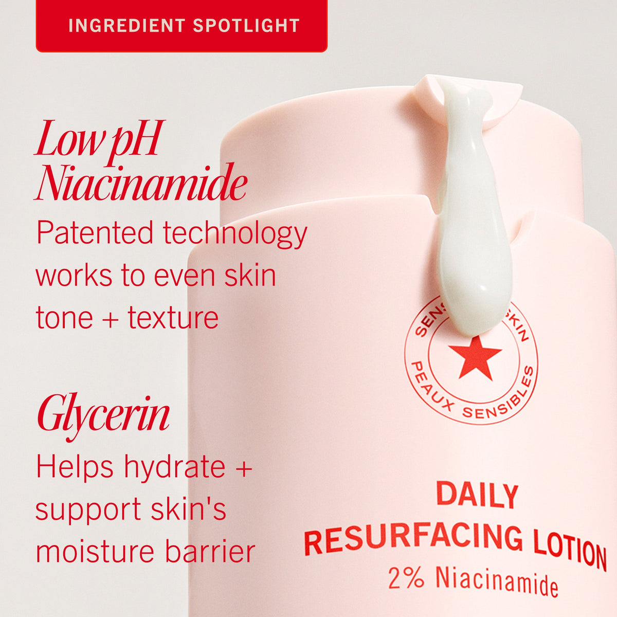 Daily Resurfacing Lotion with 2% Niacinamide