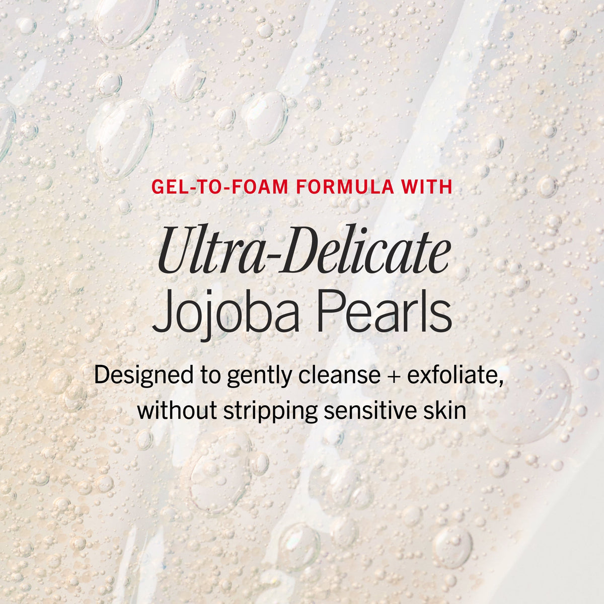 Brighten + Glow Exfoliating Gel Cleanser with AHA and Jojoba Pearls