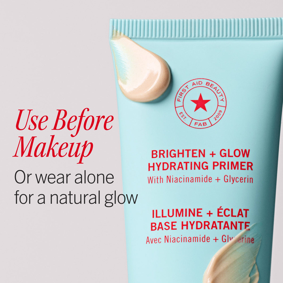 Brighten + Glow Hydrating Primer with Niacinamide + Glycerin
