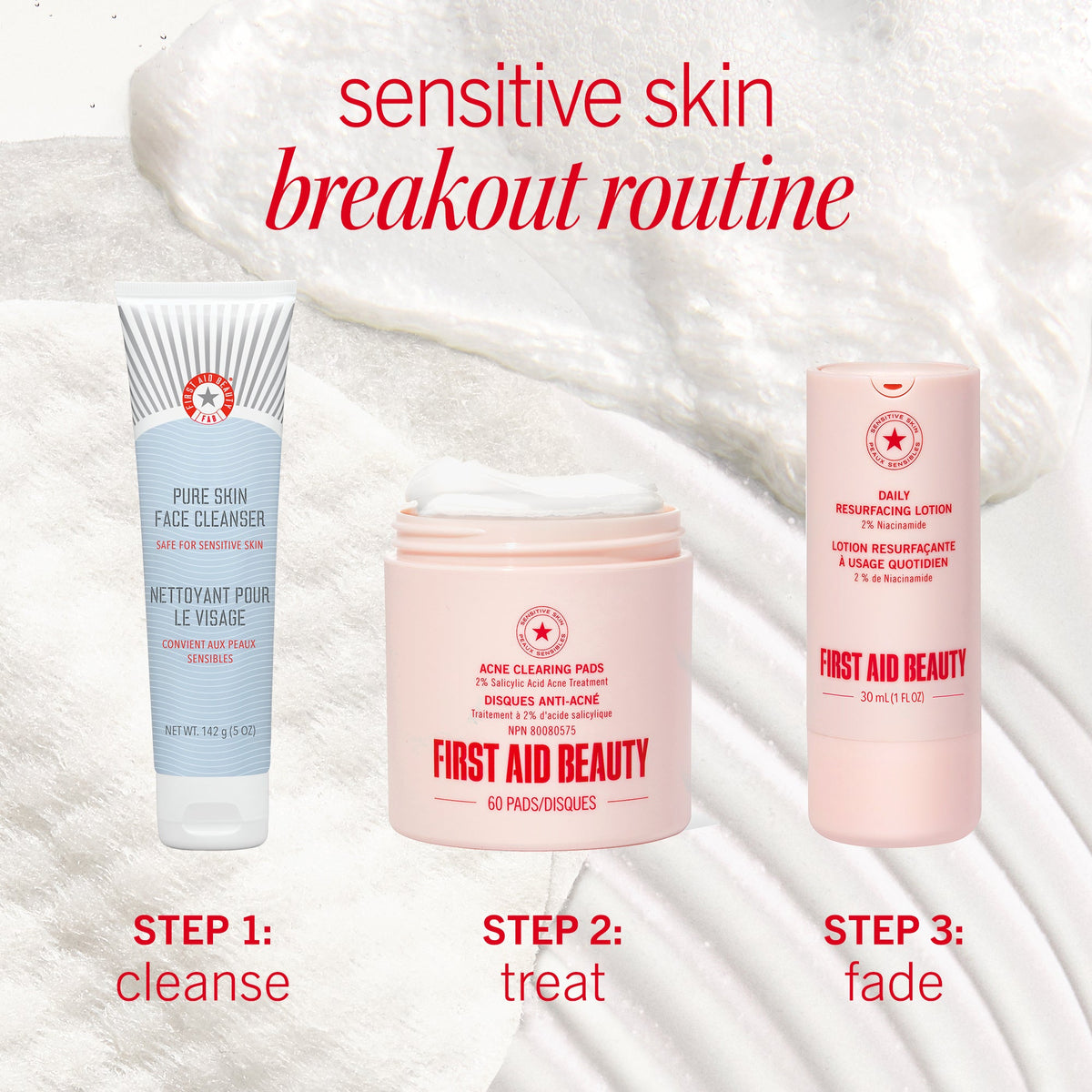 Acne Clearing Pads with 2% Salicylic Acid