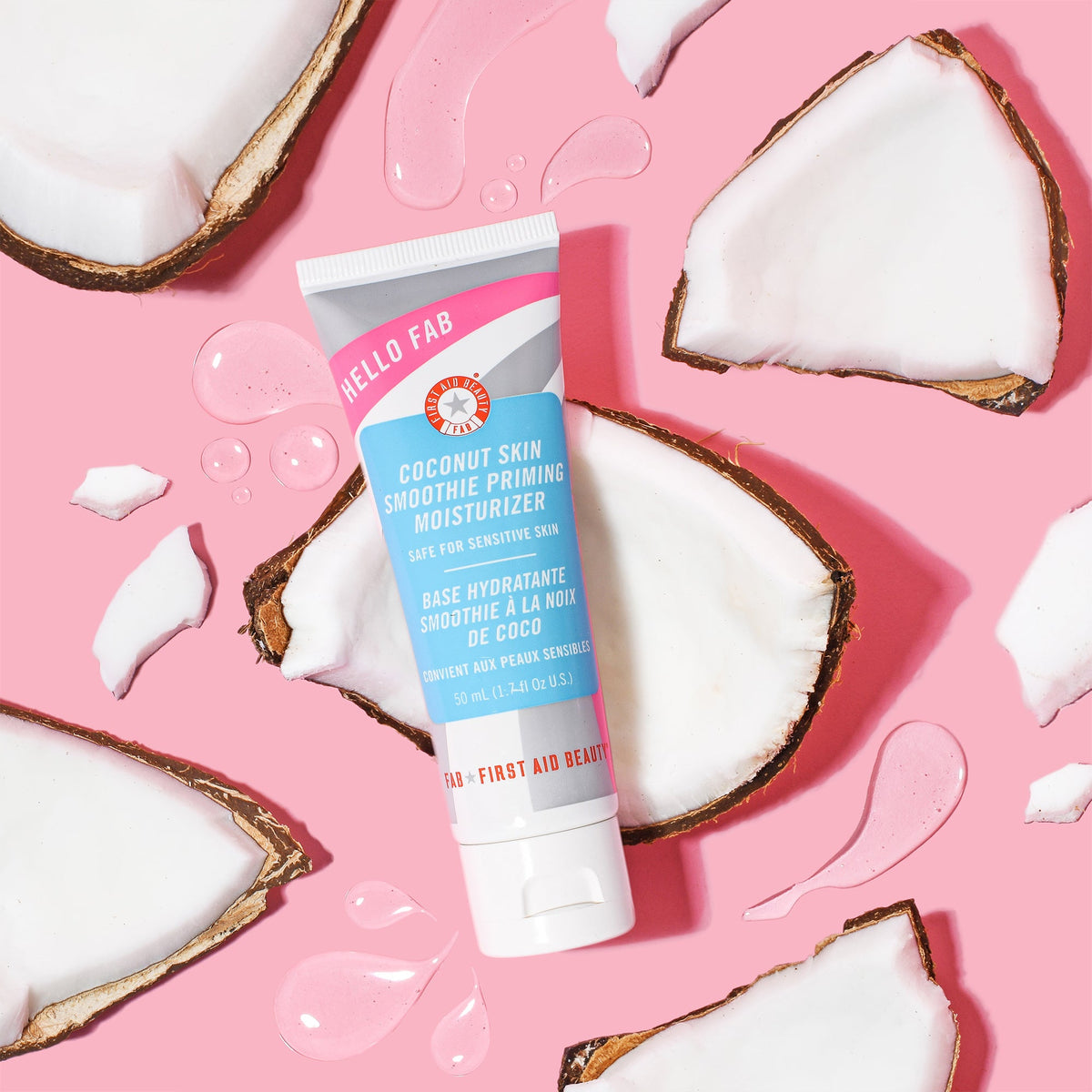 Hello FAB Coconut Skin Smoothie Priming Moisturizer
