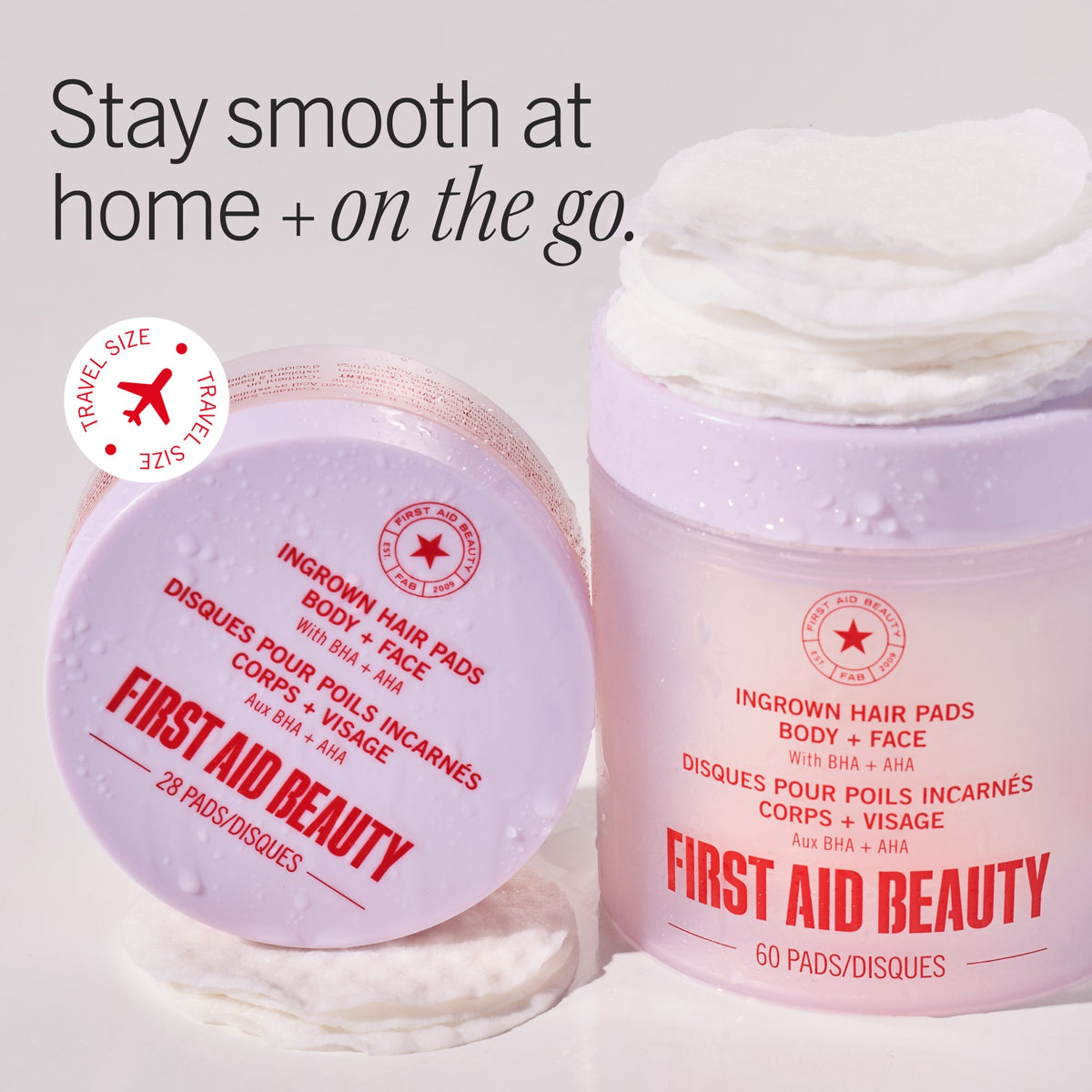 Ingrown Hair Pads with BHA + AHA