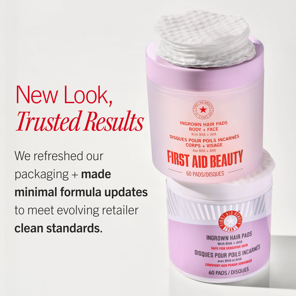 Ingrown Hair Pads with BHA + AHA