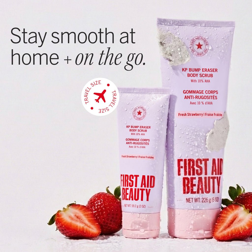 KP Bump Eraser Body Scrub 10% AHA Fresh Strawberry