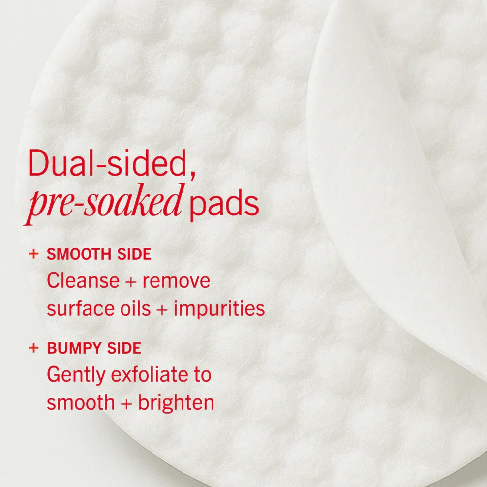Brighten + Glow Facial Radiance Pads with Glycolic + Lactic Acids