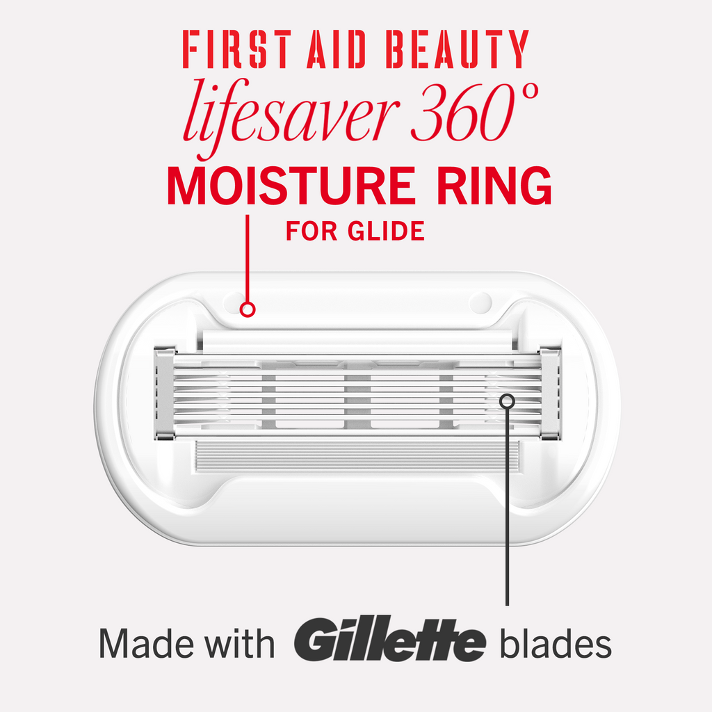 First Aid Beauty Rescue Razor Blade Refills 4ct
