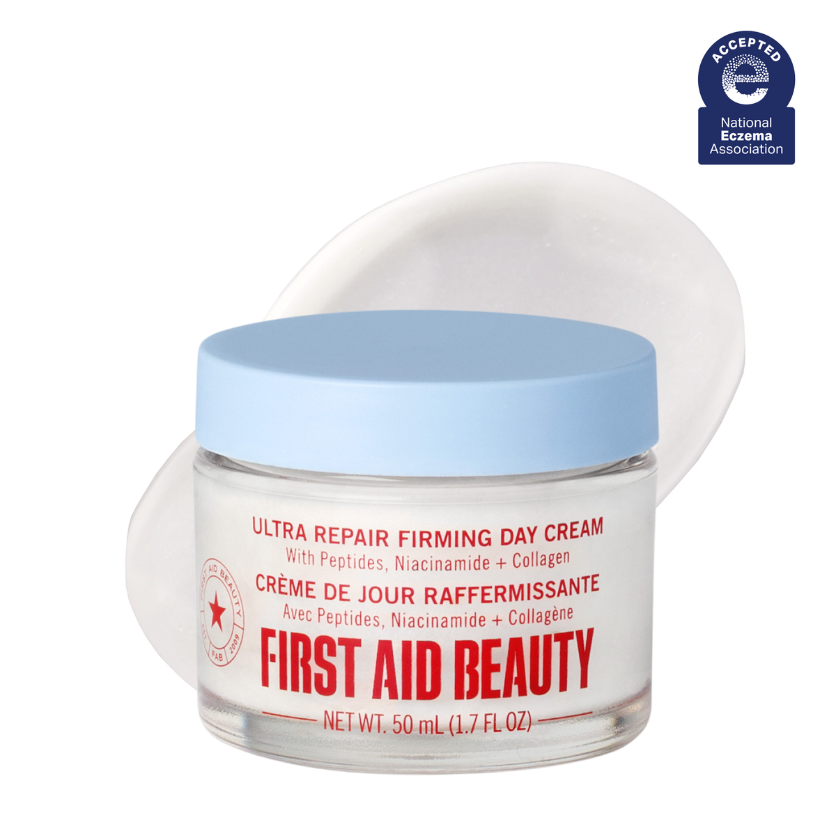 Ultra Repair Firming Day Cream with Peptides. Niacinamide + Collagen