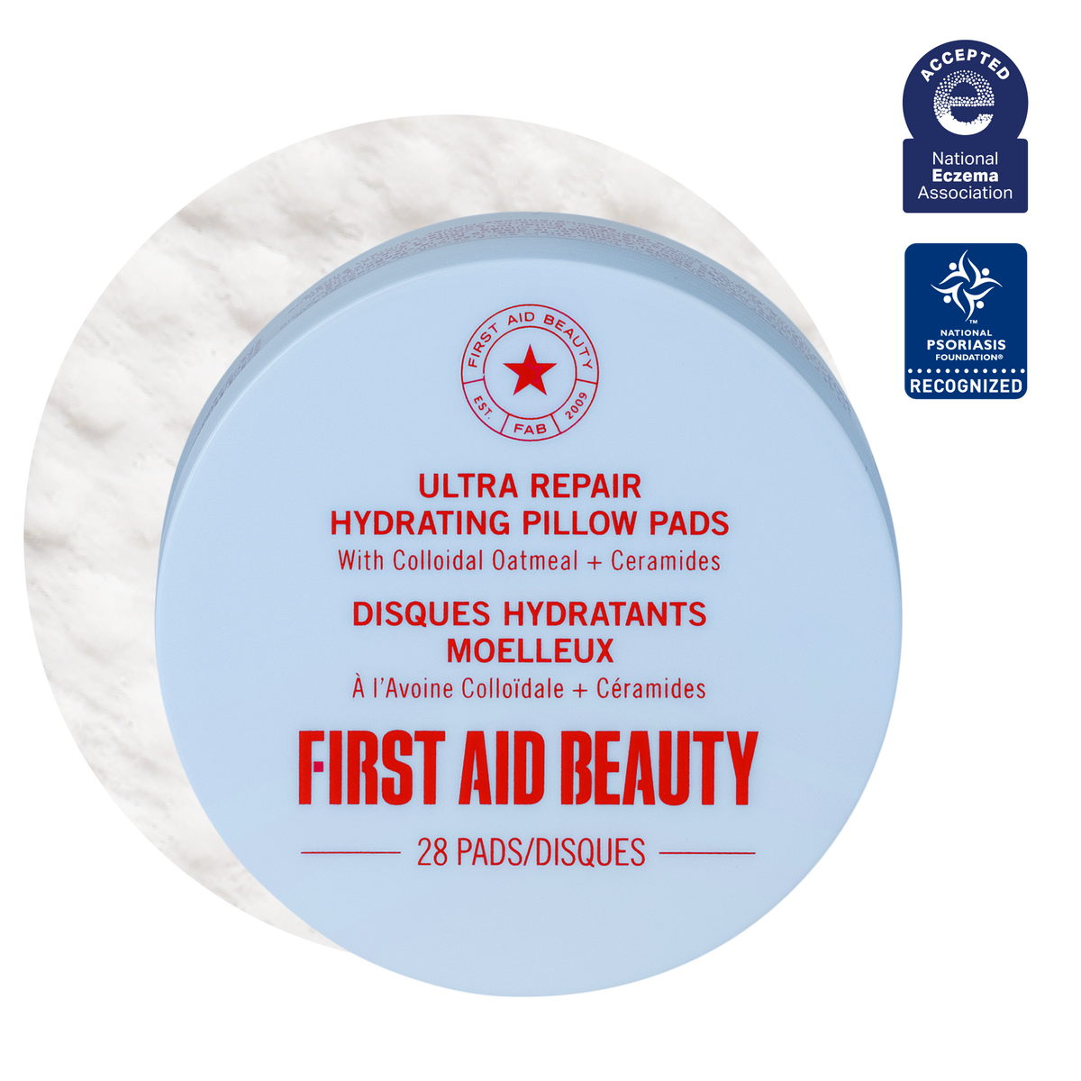 Ultra Repair Hydrating Pillow Pads with Colloidal Oatmeal + Ceramides