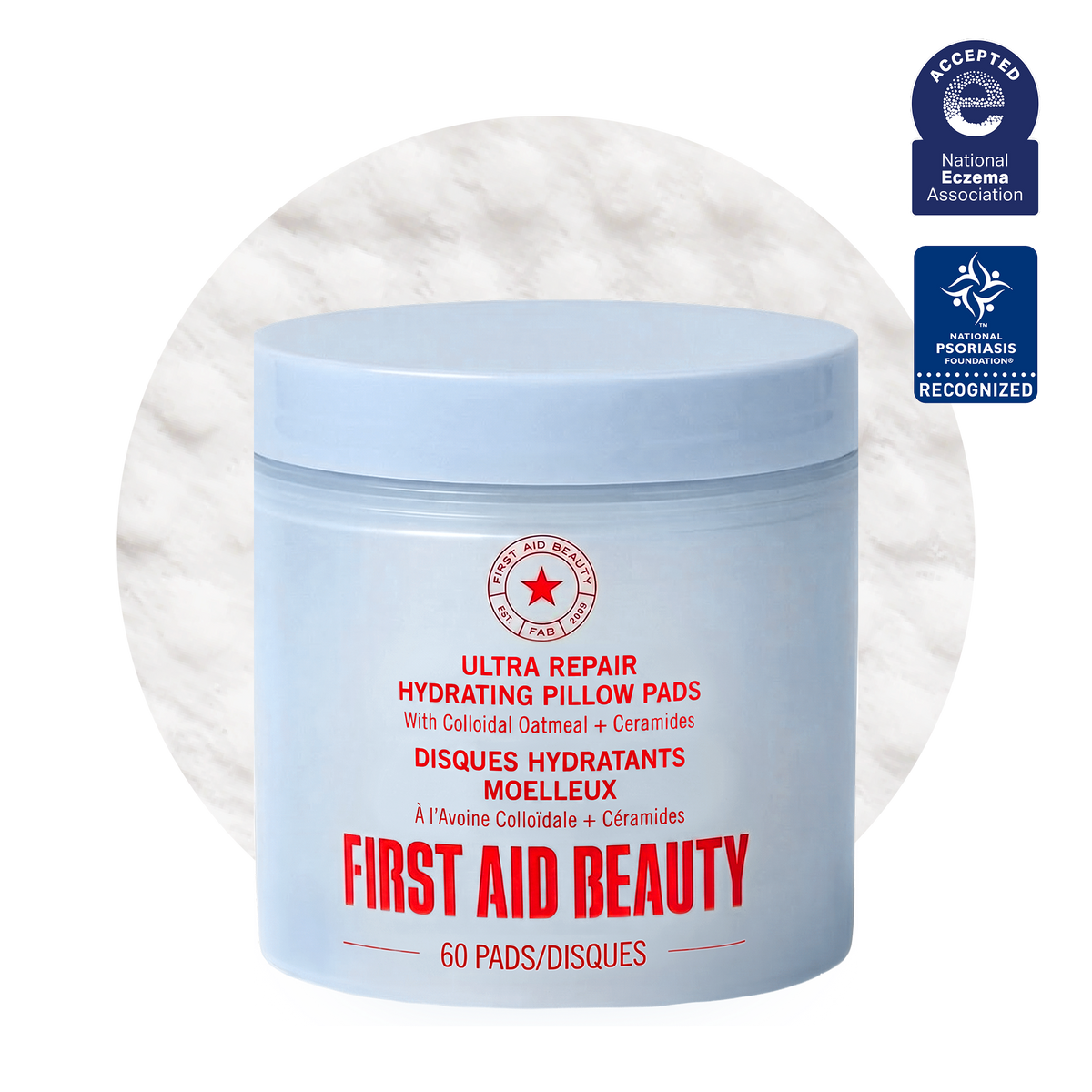 Ultra Repair Hydrating Pillow Pads with Colloidal Oatmeal + Ceramides