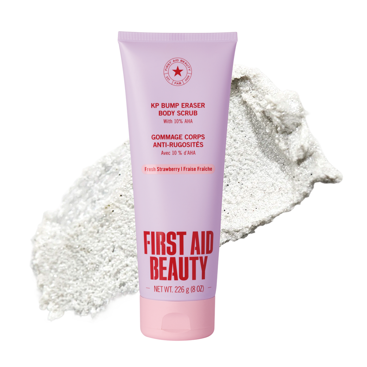 KP Bump Eraser Body Scrub 10% AHA Fresh Strawberry