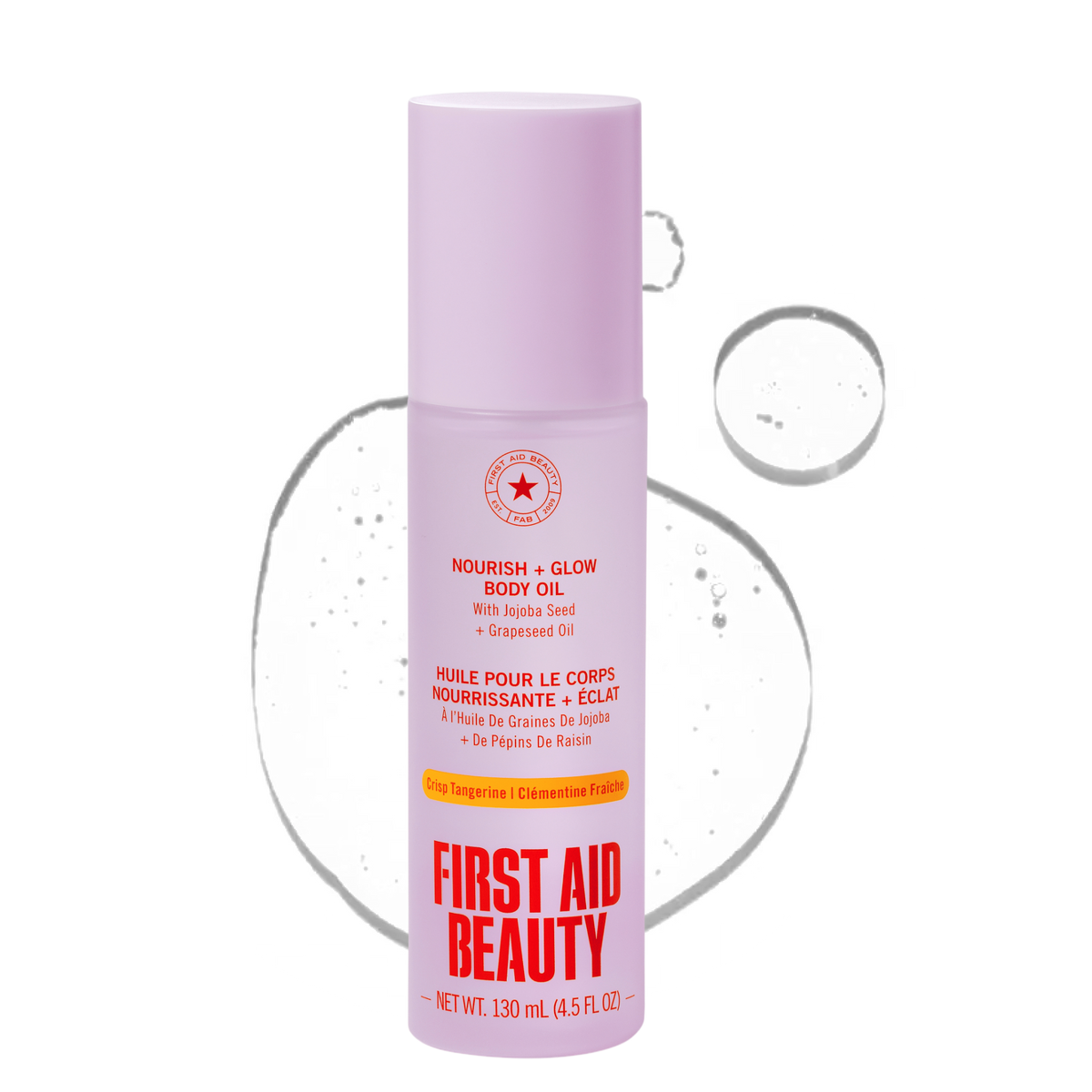 Nourish + Glow Body Oil with Jojoba Seed + Grapeseed Oil